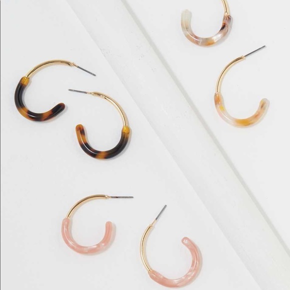 AMERICAN EAGLE Resin and Metal Earrings & Bangle - Picture 2 of 7